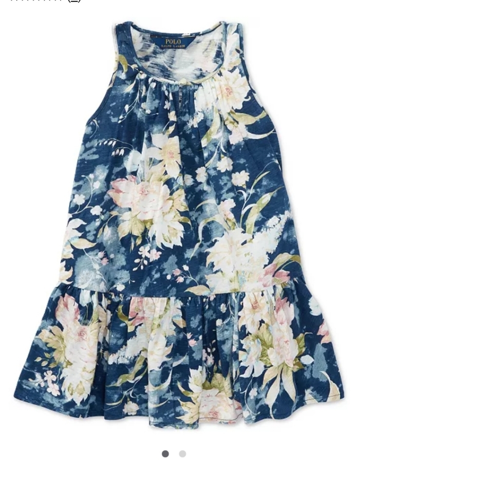 Polo Ralph Lauren Girl's Floral dress Size Large (12-14)